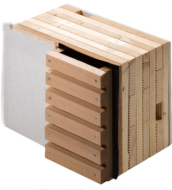 Primavera Haus Srl Prodotti SEZIONE COSTRUTTIVA Il Portale Della 